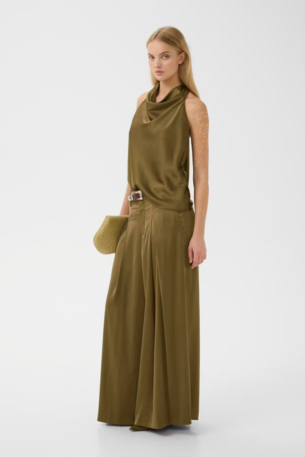 Cerina Pants - Military Olive - Image 5