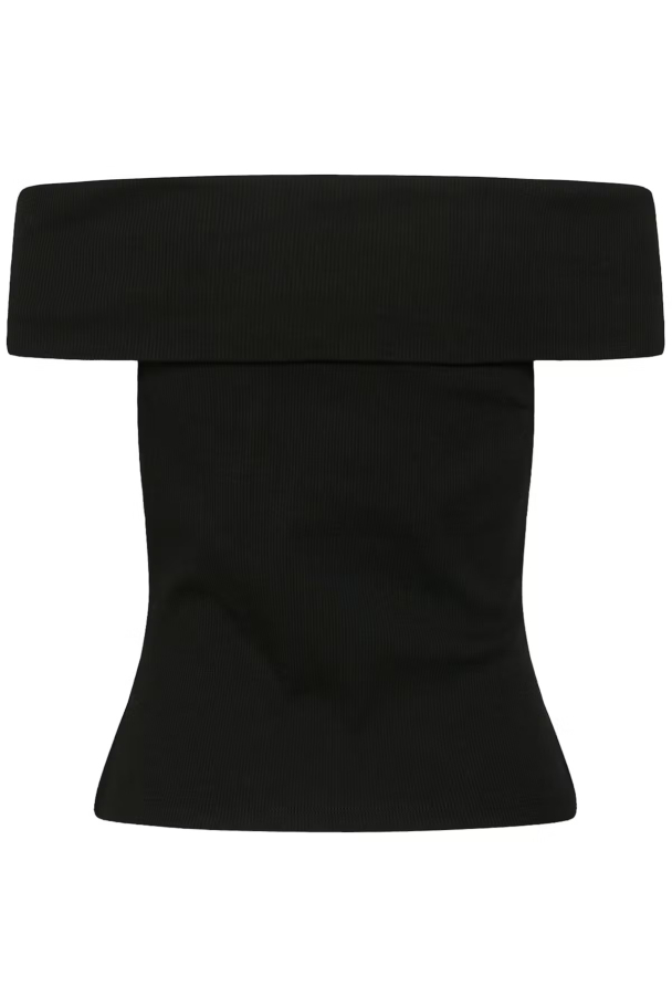Drew Off Shulder Top - Black  - Image 3