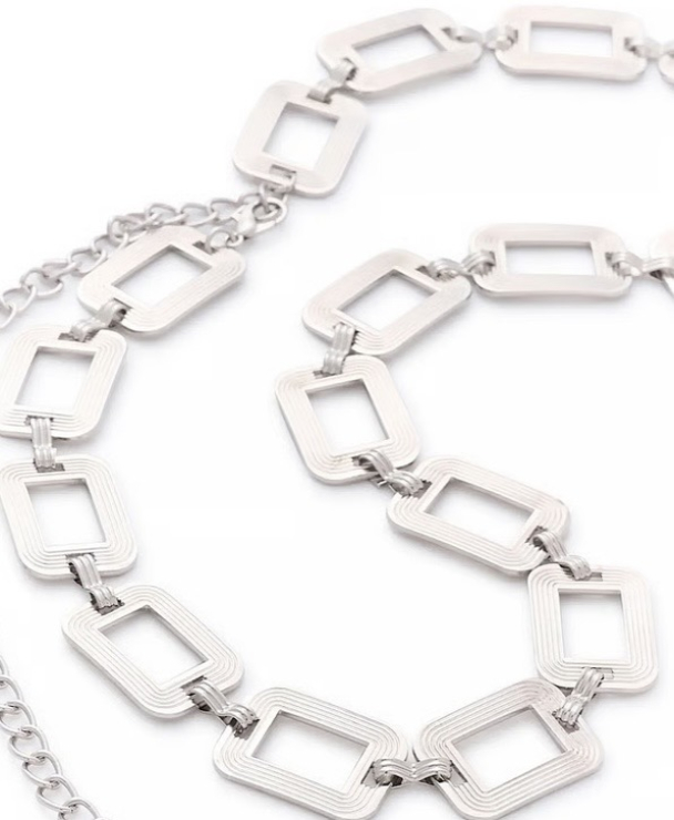 Channie Chain Belt - Silver  - Image 2
