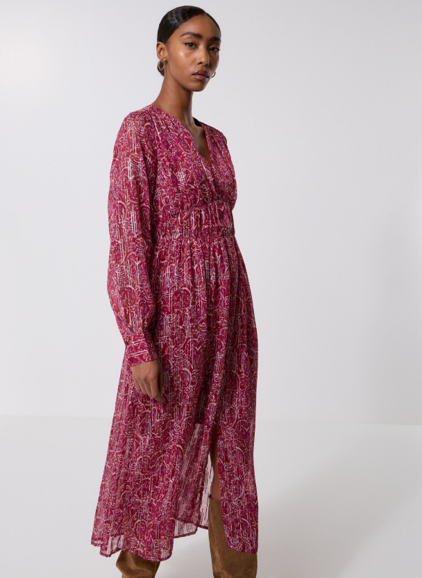 VIGanza V-neck midi dress - Image 3