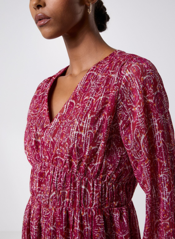 VIGanza V-neck midi dress - Image 4