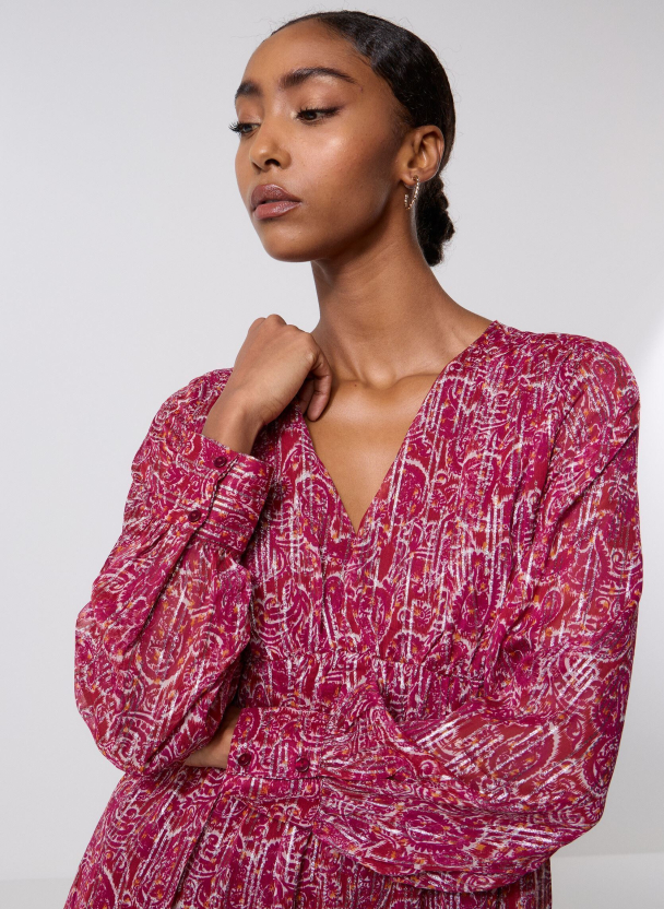 VIGanza V-neck midi dress - Image 5