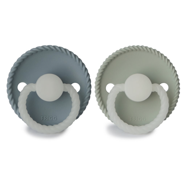 FRIGG Daisy Night Silicone 2-Pack Cream/Croissant - Image 1