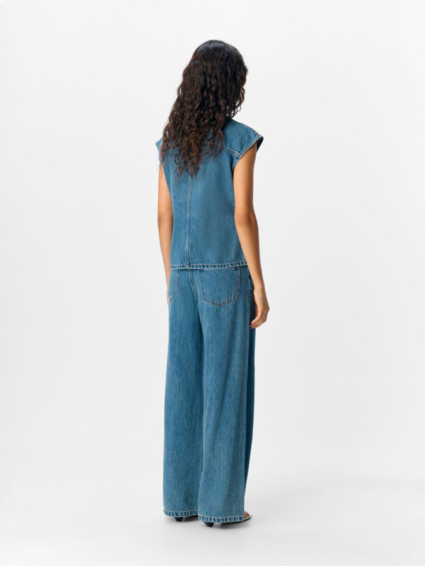 OBJMoji Divona wide jeans - Image 3