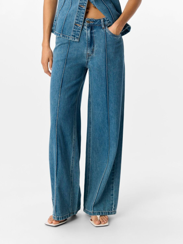 OBJMoji Divona wide jeans - Image 1