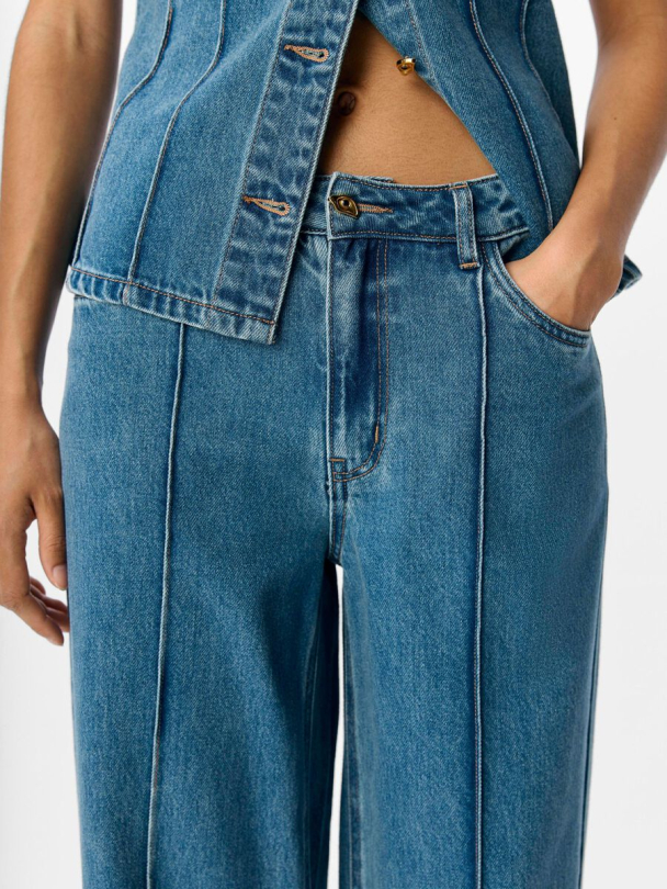 OBJMoji Divona wide jeans - Image 5