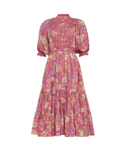 Cotton Slub Midi Dress - Rosalie