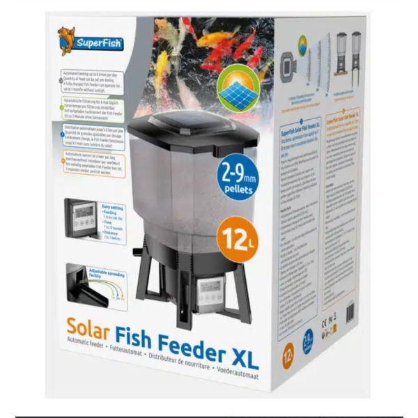 Fòrautomat Superfish med solcelle 12 liter