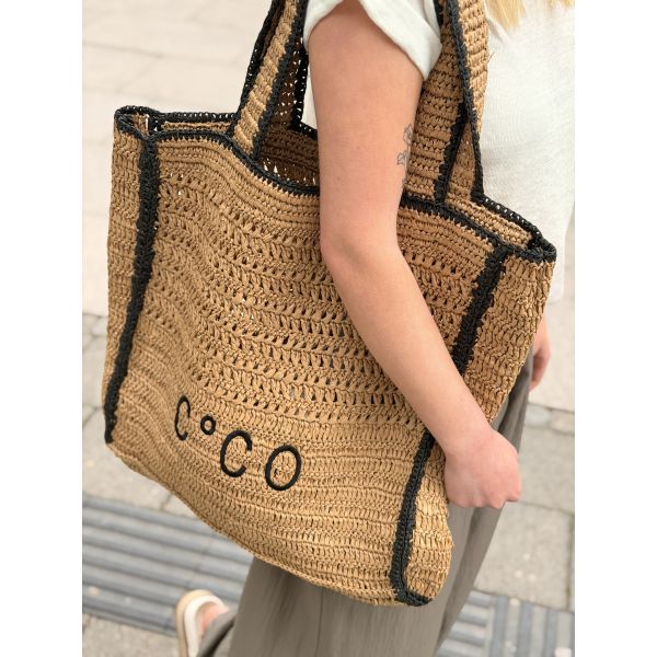 Coco Contrast Beach Bag 49084