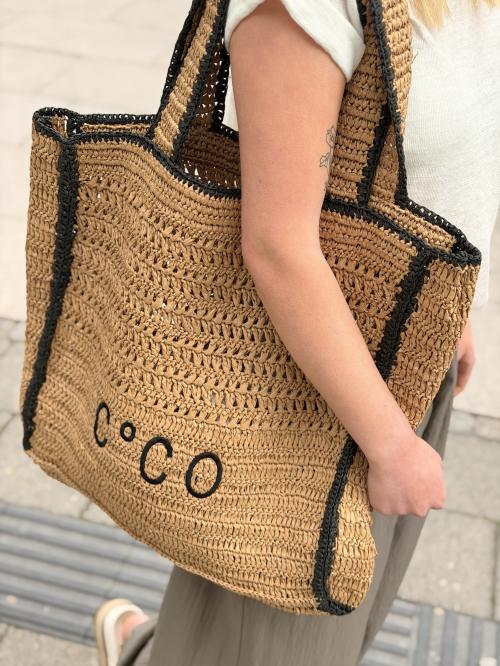 Coco Contrast Beach Bag 49084