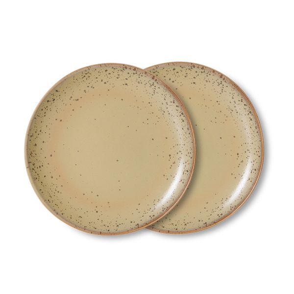 70s Ceramics: Side Plate, Grit 