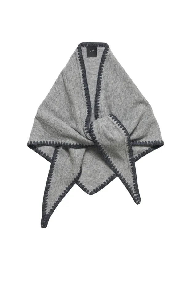 MINA STICHED MERINO SCARF