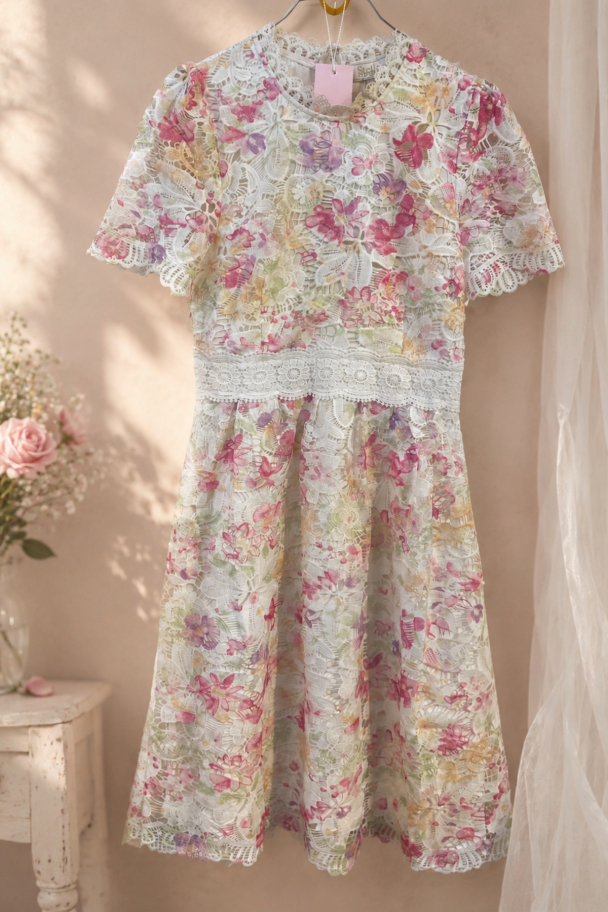 Moondust Daisy Rose blondekjole - Image 3