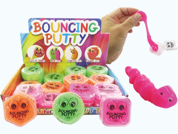 Bouncing putty