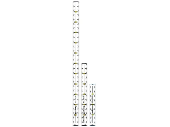 Omnigrid Marking Trio Ruler Set # R1264S