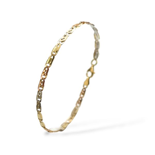 Klosterfoss Vintage - Armb&aring;nd, flerfarget 585, 3,8mm