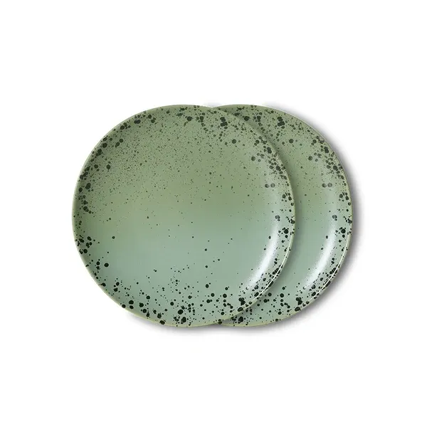 70s Ceramics - Dessert Plate, Flack 
