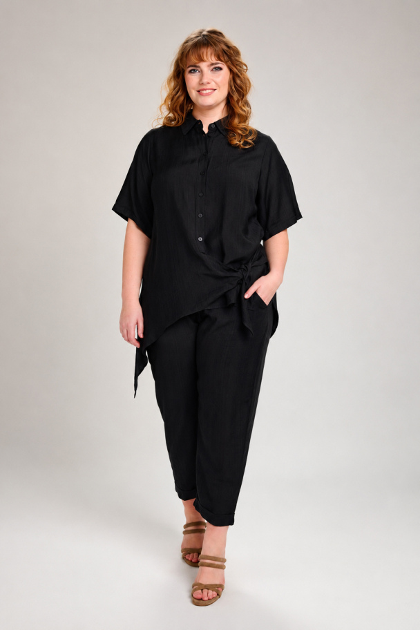 STUDIO SOda shirt With Knot S264861 - Image 9