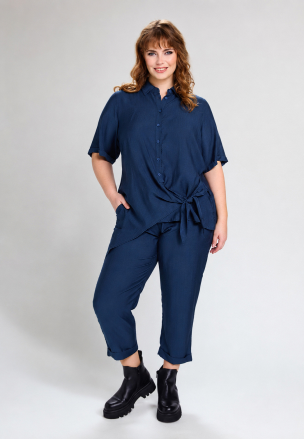 STUDIO SOda shirt With Knot S264861 - Image 10
