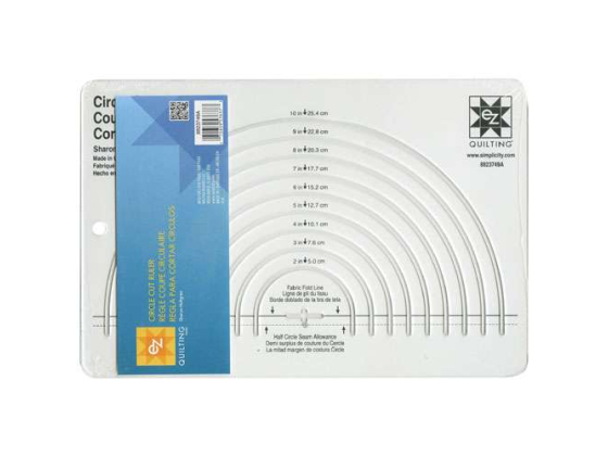 Circle cut ruler, ez quilting  8823749a