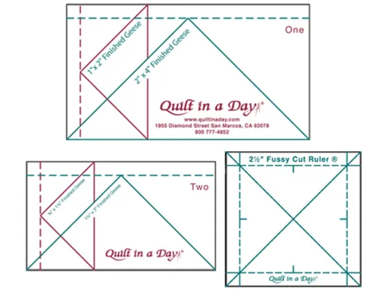 Mini Geese Ruler Set 3pc # 2020QD