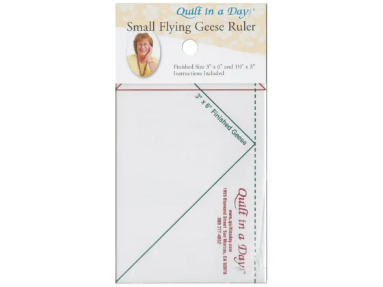 Small Flying Geese Ruler 3-1/2in x 6-1/2in # 2006QD