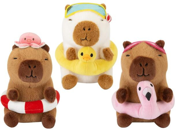 Capybara med badering