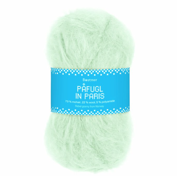 Påfugl in Paris - 7949 - Mint Green - Image 1