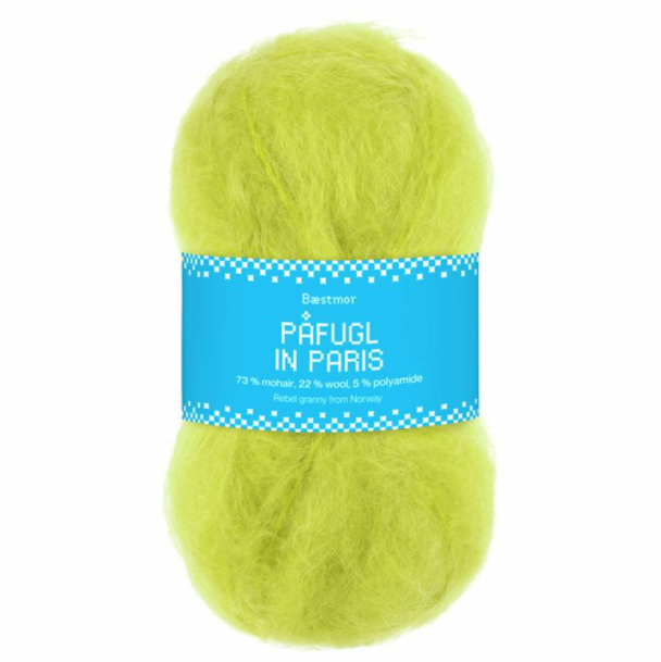 Påfugl in Paris - 7953 - Matcha Green - Image 1