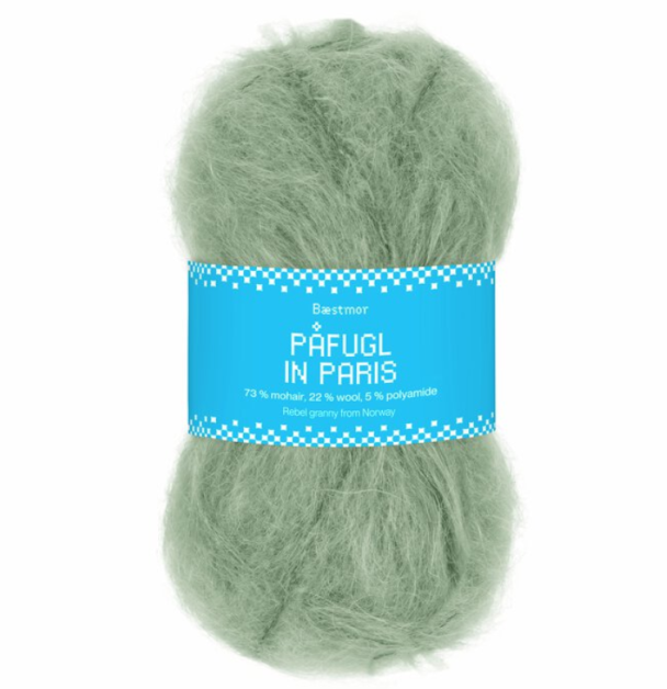 Påfugl in Paris - 7936 - Jade Green - Image 1