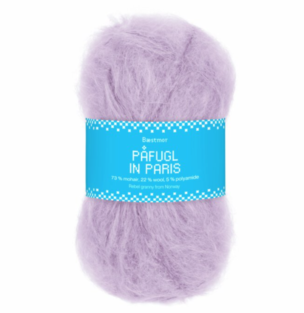 Påfugl in Paris - 7919 - Light Lavender - Image 1