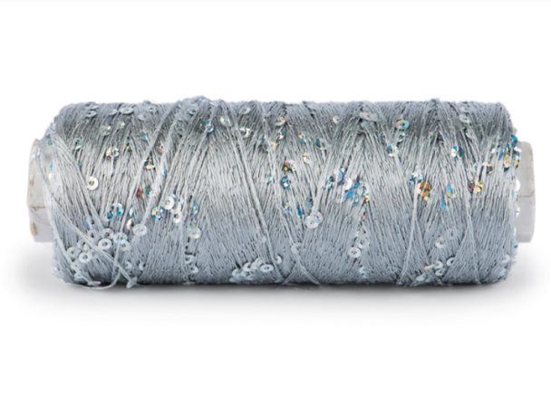 Bling Effekttråd - Grå - Image 2