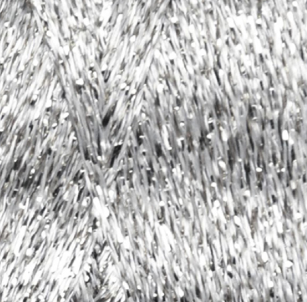 Glitter Effektgarn - Sølv - Image 2
