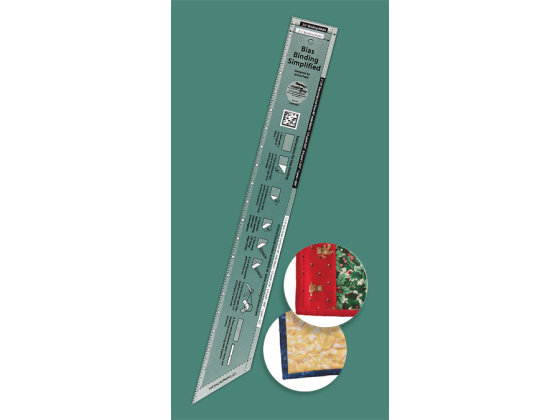 Bias Binding Simplified Ruler 2&frac12;" and 2-1/4" width  CGRABB1