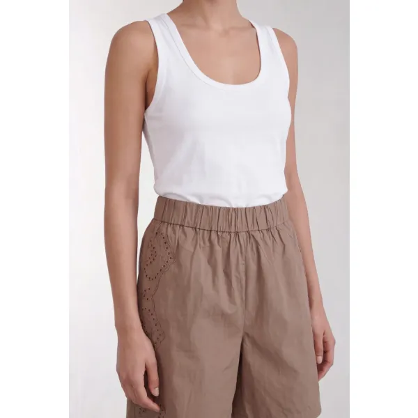 Paloma 3 Top White