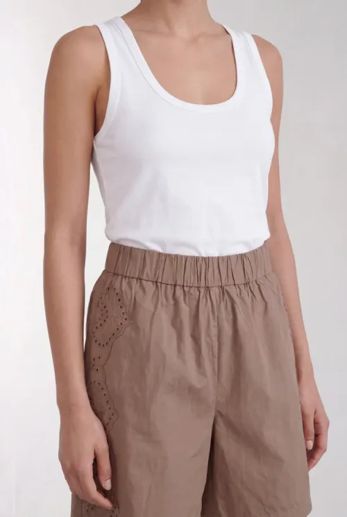 Paloma 3 Top White