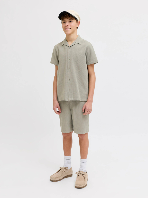 JPSTJAIDEN WAFFLE RESORT SHORTS JNR - Image 4