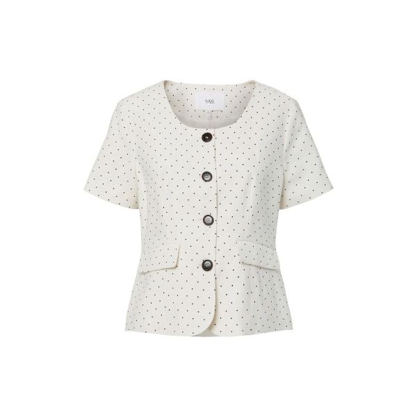 Dotly Blazer - Star White/Black 