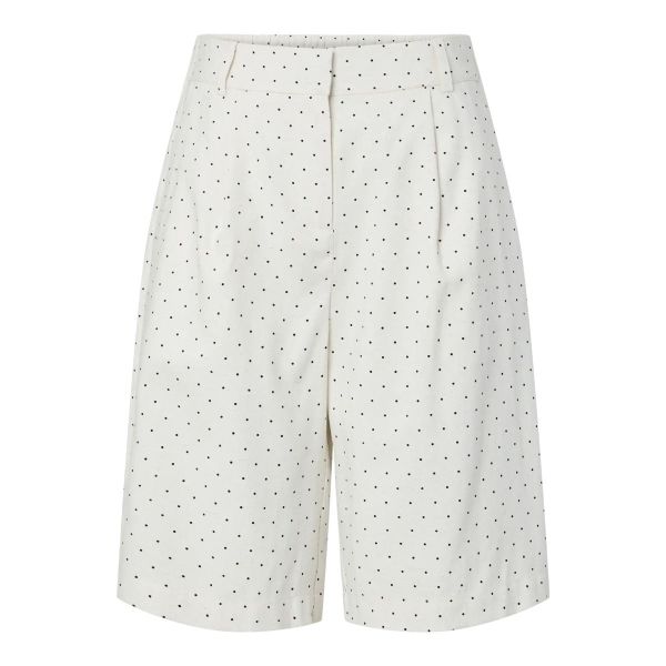 Dotly Long Shorts - Star White/Black 