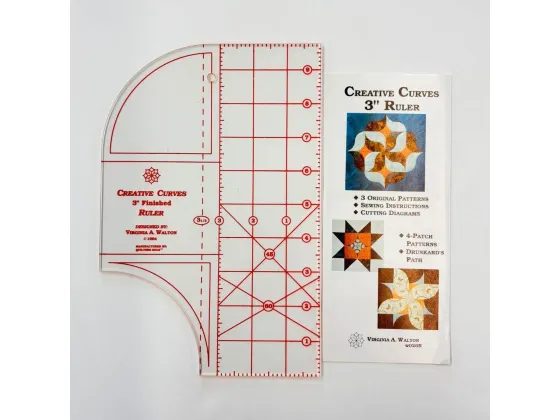 Creative Curves 3" Ruler  W026R