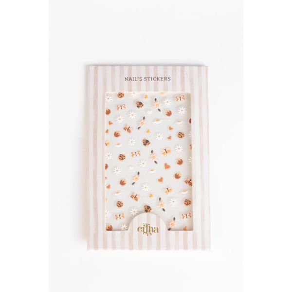 Puffy Nail Stickers, Butterfly - Mrs. Ertha