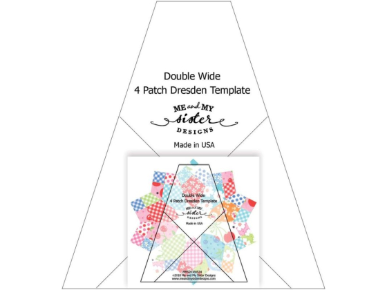 DOBBEL WIDE 4 PATCH DRESDEN TEMPLATE