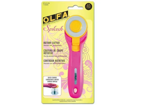 OLFA RTY-2C/PIK Splash 45mm Rotary Cutter