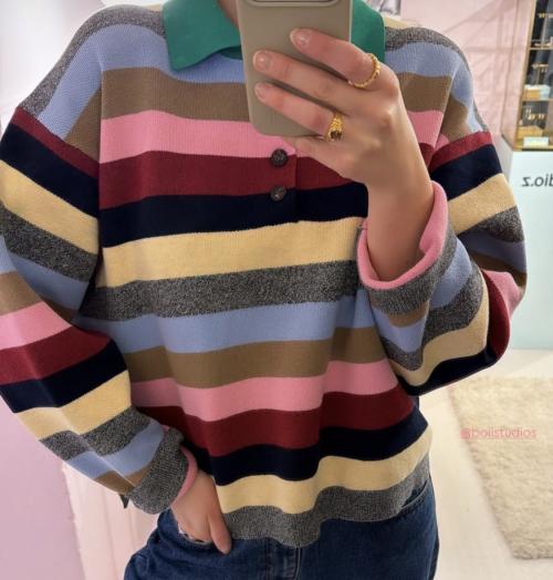 Jisse Polo Multi Knit