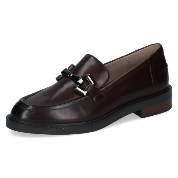 Mokkasiner Skinn Mørk Brun 24200 - Image 1