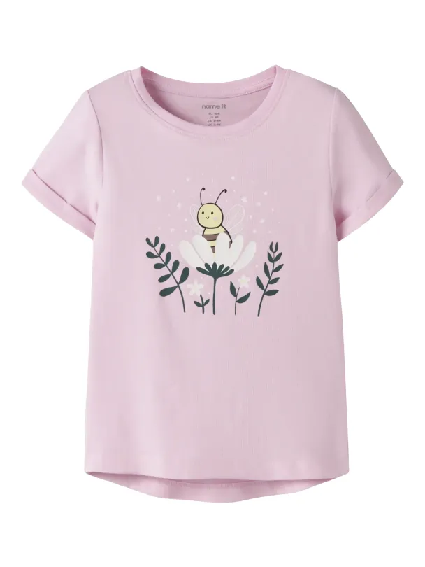 NMFvix T-skjorte Bie Rosa - Image 1