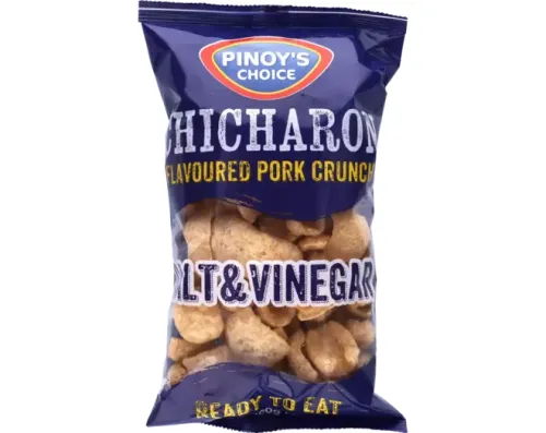 PINOY’S CHOICE CHICHARON (PORK CRUNCH) SALT & VINEGAR 100g (UK)