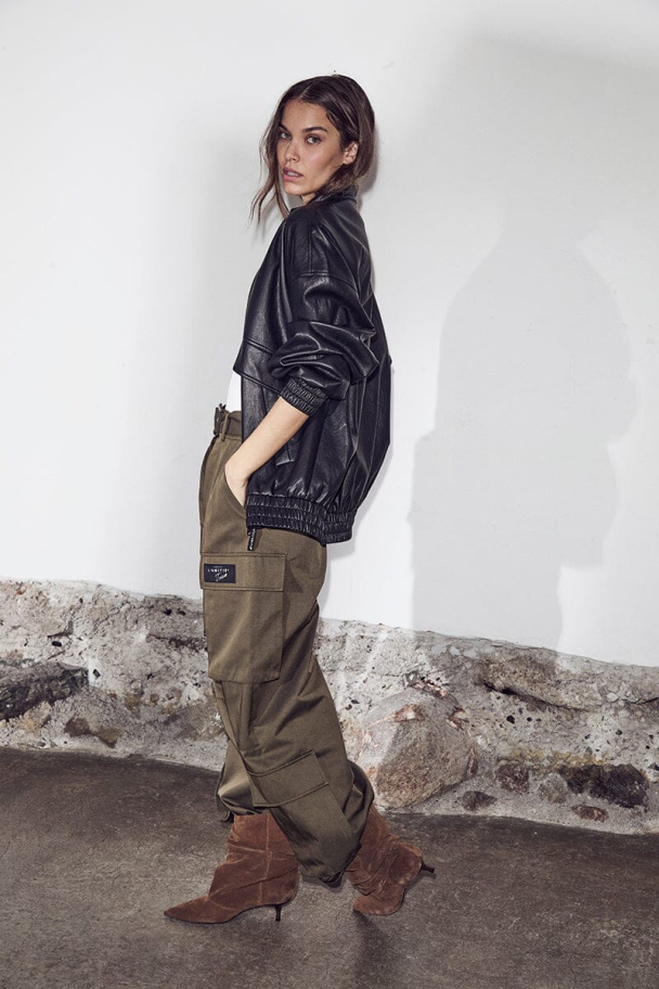 Rabi Cargo Pocket Tall Pant - Army - Image 2