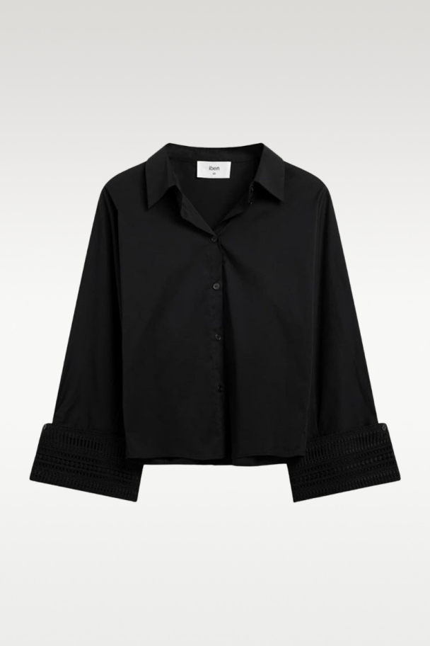 Atari Lace Shirt - Black - Image 2
