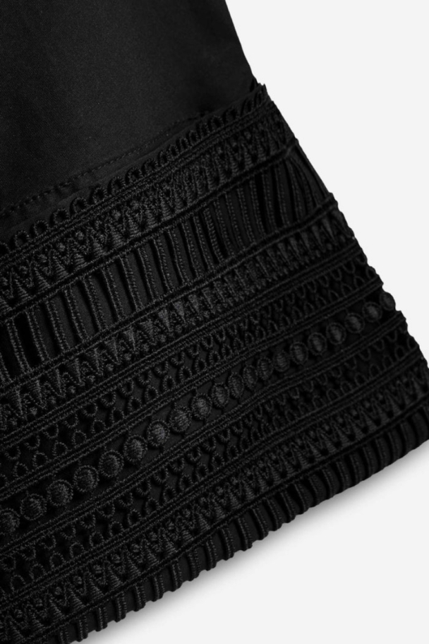Atari Lace Shirt - Black - Image 3